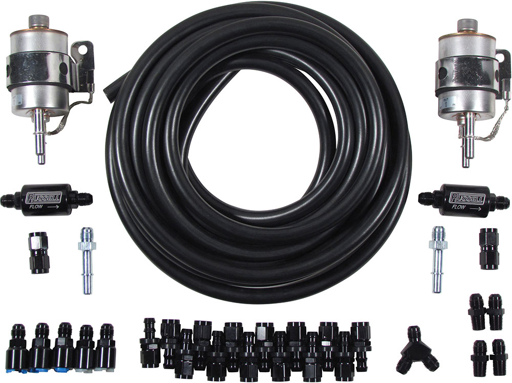 Dual Fuel Tank Line Kit for GM LS Series Engines