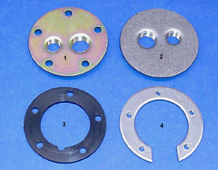 Threaded Mild Steel Plates And Gaskets